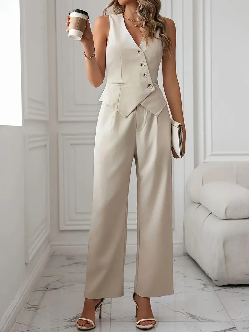 Le Duo Parfait – Gilet & Pantalon Élégant