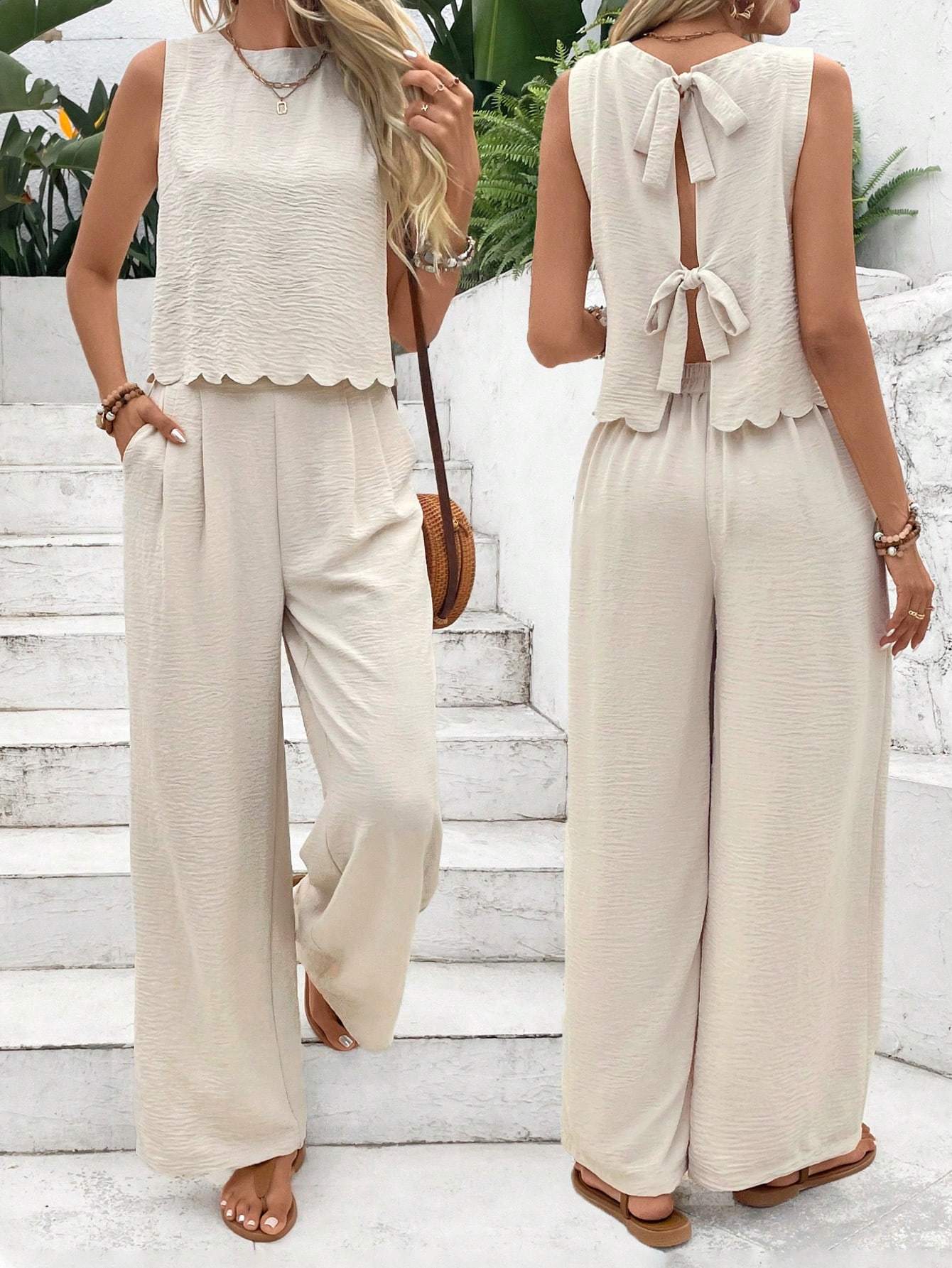 Ensemble Lin Chic – Style Old Money